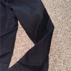 Victoria's Secret Pink Black gym Top